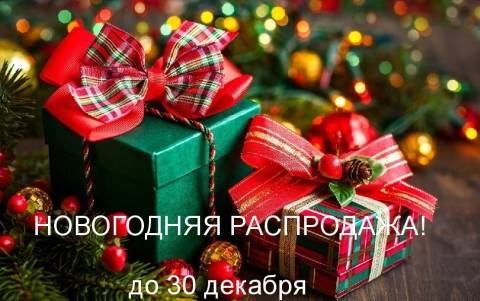 Новогодняя РАСПРОДАЖА до 30 декабря!