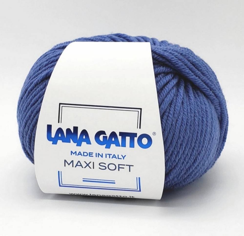 Пряжа Lana Gatto MAXI SOFT (Цвет: 10173 джинс)