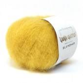 Пряжа Lana Gatto SILK MOHAIR  (Цвет: 14531 тусклый лимон)