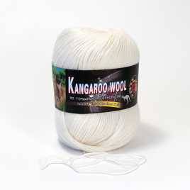 Пряжа Color City KANGAROO WOOL (Цвет: 2000 белый)