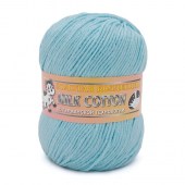 Пряжа Color City MILK COTTON (Цвет: 007 бирюза)