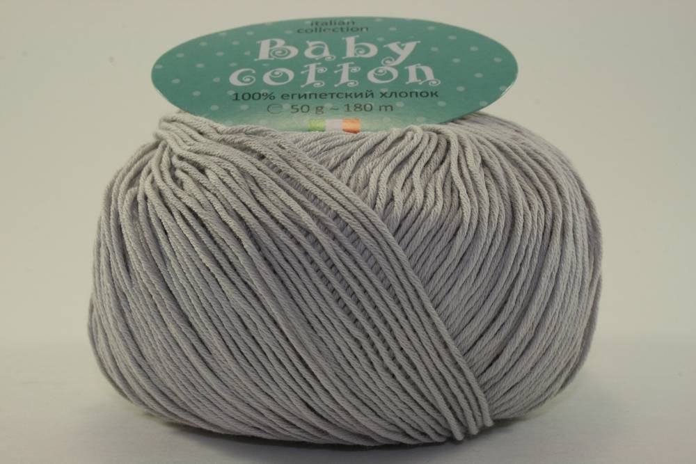 Пряжа Кутнор BABY COTTON (Цвет: 89 серый)