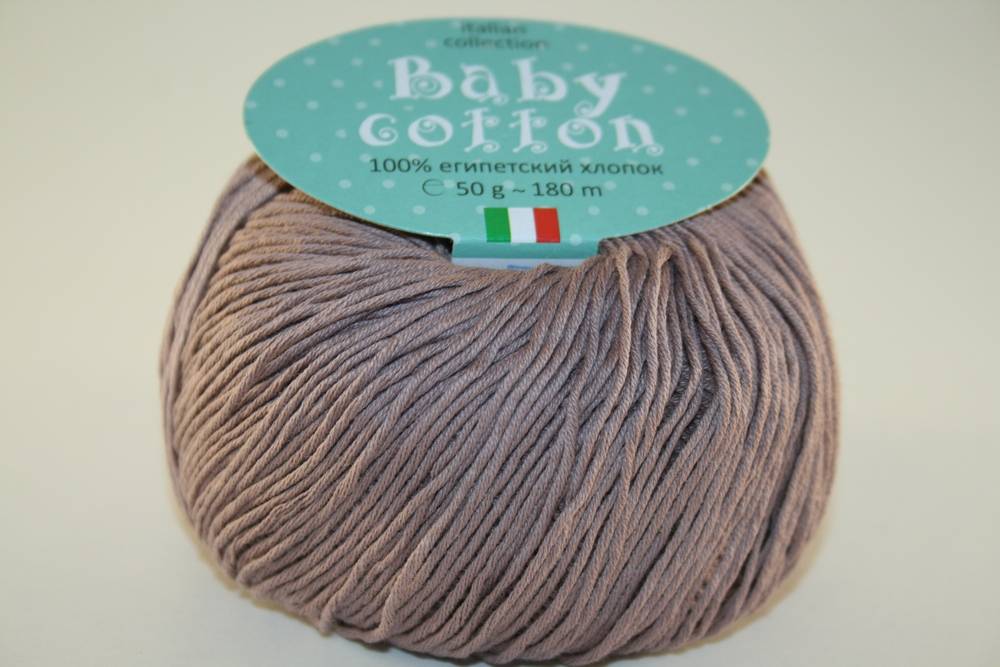 Пряжа Кутнор BABY COTTON (Цвет: 162 какао)