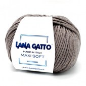 Пряжа Lana Gatto MAXI SOFT (Цвет: 13777 серо-бежевый)