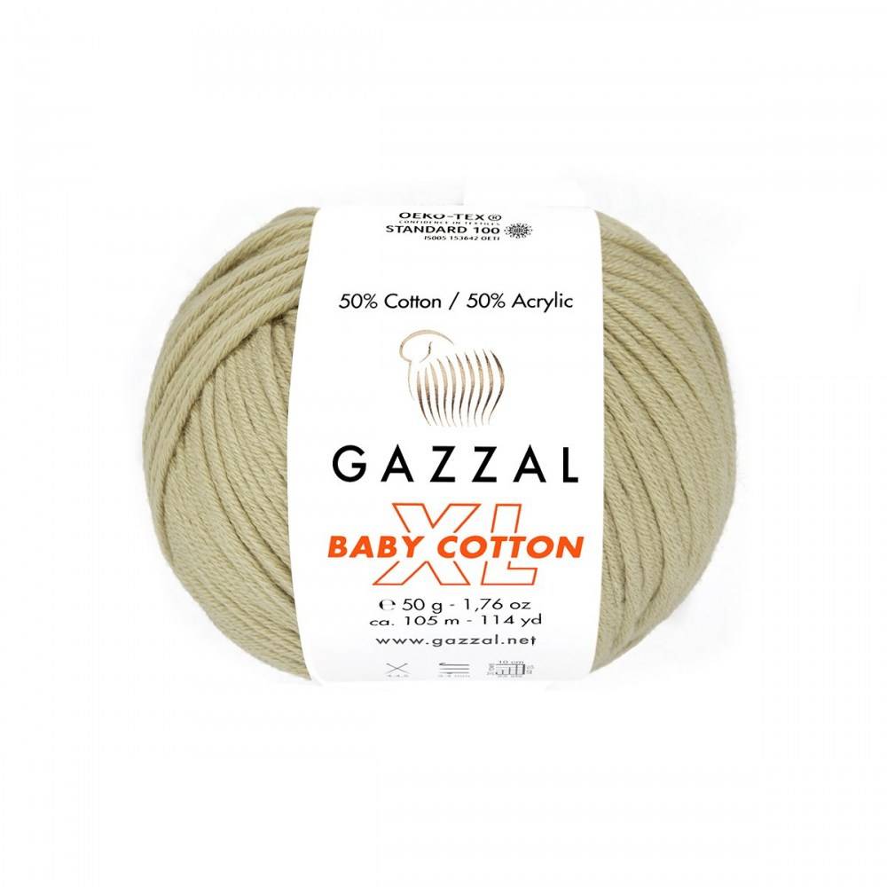 Пряжа Gazzal BABY COTTON XL (Цвет: 3464)