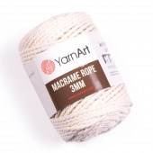 Пряжа Yarn Art MACRAME ROPE 3MM (Цвет: 752 молочный)