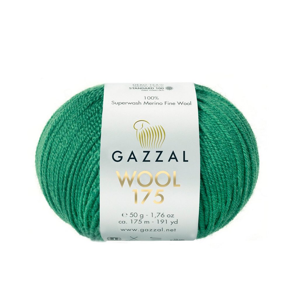 Пряжа Gazzal WOOL 175