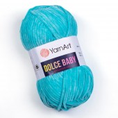 Пряжа Yarn Art DOLCE BABY (Цвет: 746 бирюза)