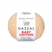 Пряжа Gazzal BABY COTTON (Цвет: 3469 чайная роза)