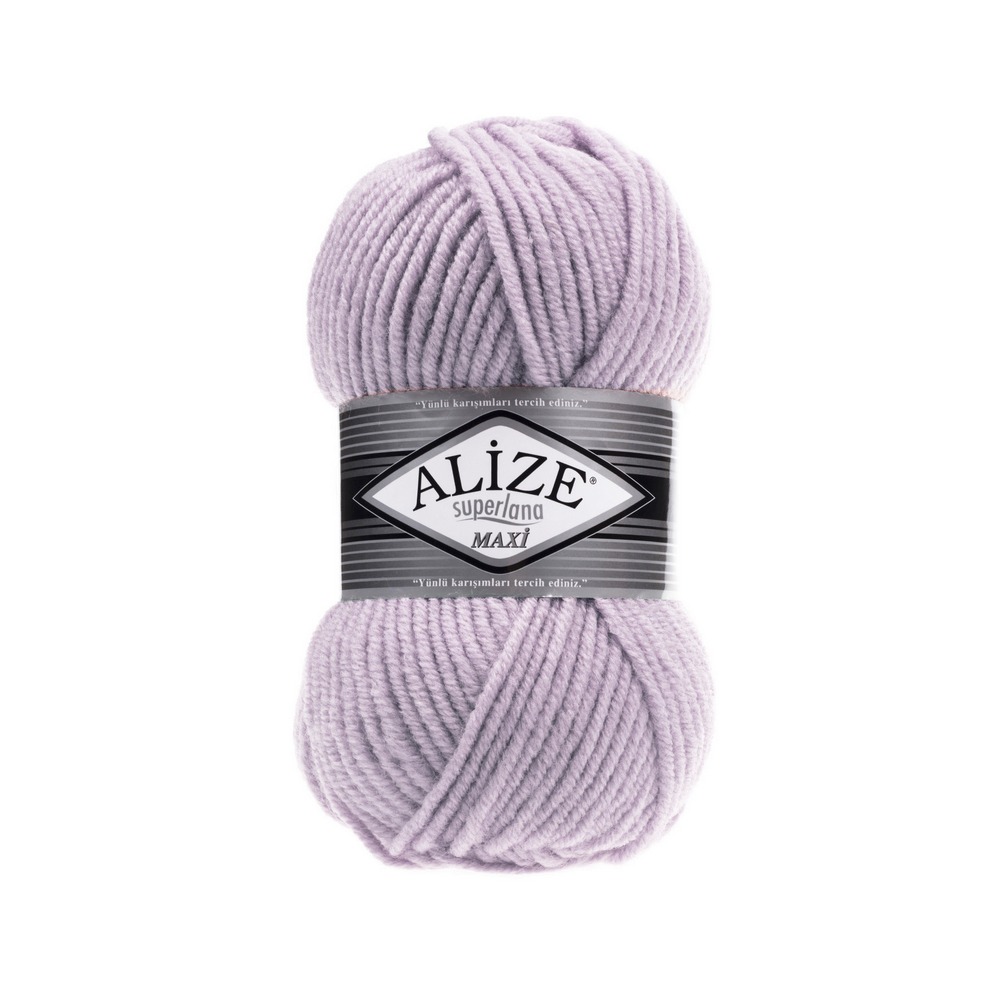 Пряжа Alize SUPERLANA MAXI (Цвет: 505 пыльная сирень)