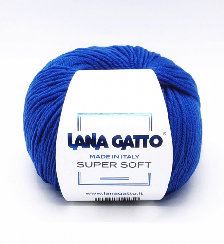 Пряжа Lana Gatto SUPER SOFT (Цвет: 13993 василек)