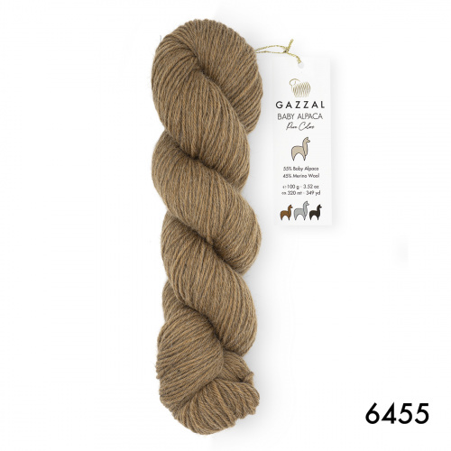 Пряжа Gazzal BABY ALPACA PURE COLORS (Цвет: 6455)