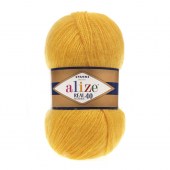 Пряжа Alize ANGORA REAL 40 (Цвет: 216 желтый)