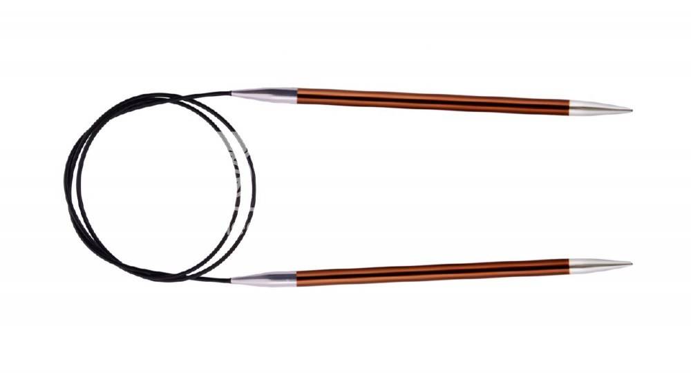 Спицы круговые KnitPro Zing 60 см №5,5