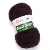 Пряжа Yarn Art MOHAIR TRENDY (Цвет: 123 шоколад)