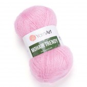 Пряжа Yarn Art MOHAIR TRENDY (Цвет: 127 розовый)