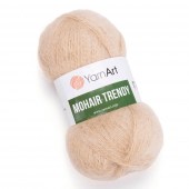 Пряжа Yarn Art MOHAIR TRENDY (Цвет: 134 светло-бежевый)