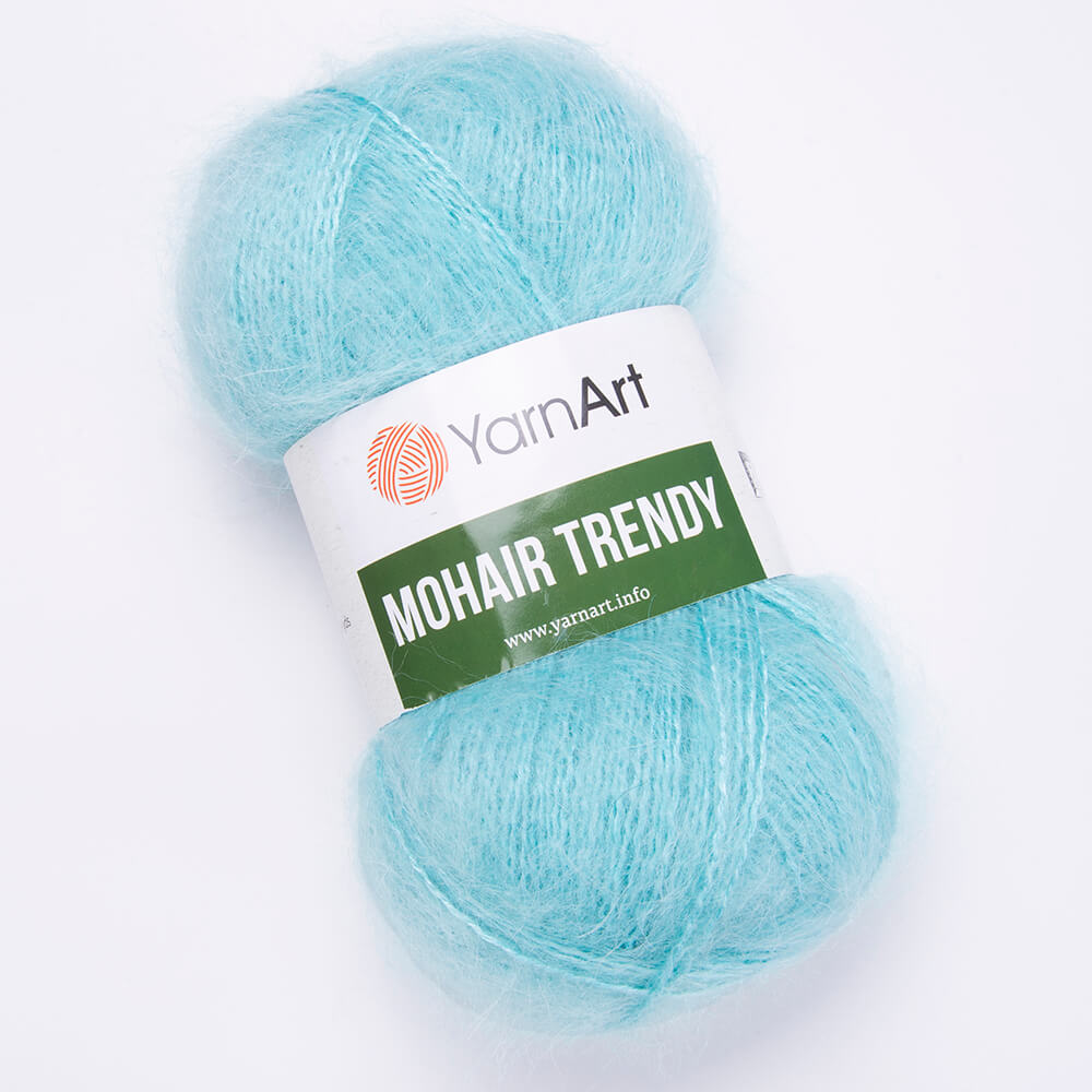 Пряжа Yarn Art MOHAIR TRENDY (Цвет: 142 ледяной)