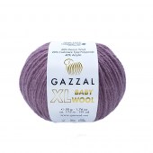 Пряжа Gazzal BABY WOOL XL (Цвет: 843 сухая роза)