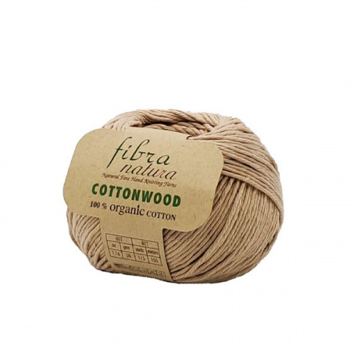 Пряжа Fibra Natura COTTONWOOD (Цвет: 41149 беж)