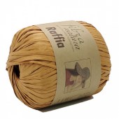 Пряжа Fibra natura RAFFIA (Цвет: 116-20 рыжий)