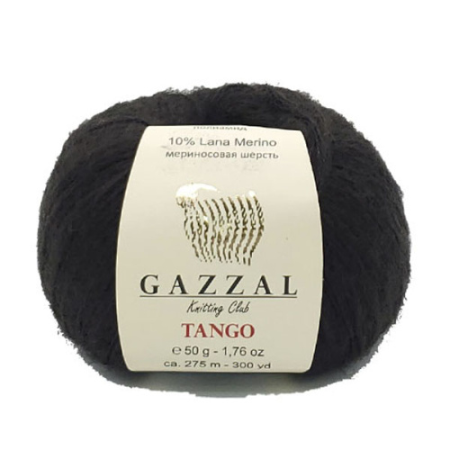 Пряжа Gazzal TANGO (Цвет: 1488 черный)