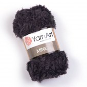 Пряжа Yarn Art MINK (Цвет: 336 антрацит)