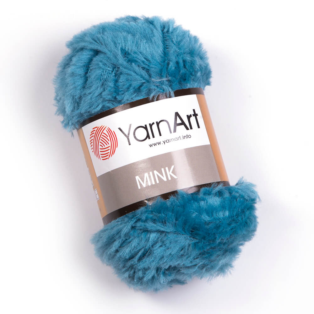 Пряжа Yarn Art MINK (Цвет: 349 бирюза)