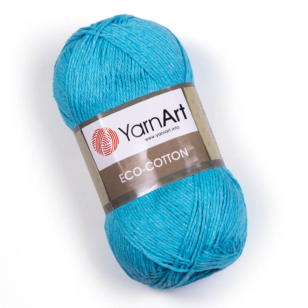 Пряжа Yarn Art ECO COTTON (Цвет: 765 бирюза)