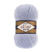 Пряжа Alize ANGORA REAL 40 (Цвет: 51 св.голубой)