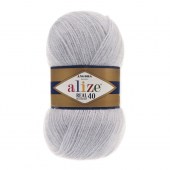 Пряжа Alize ANGORA REAL 40 (Цвет: 52 светло-голубой)