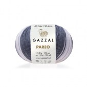 Пряжа Gazzal PAREO (Цвет: 10429 св. серый-маренго)