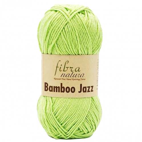 Пряжа Fibra Natura BAMBOO JAZZ (Цвет: 208 яркий салат)