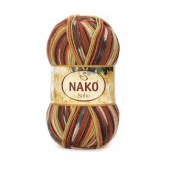 Пряжа Nako BOHO CONCEPT (Цвет: 82441 липа-терракот)