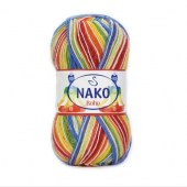 Пряжа Nako BOHO CONCEPT (Цвет: 82444 радуга)