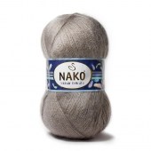 Пряжа Nako MOHAIR DELICATE (Цвет: 2000 какао)