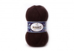 Пряжа Nako MOHAIR DELICATE (Цвет: 6106 коричневый)