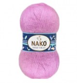 Пряжа Nako MOHAIR DELICATE (Цвет: 6113 фуксия)