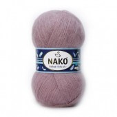 Пряжа Nako MOHAIR DELICATE (Цвет: 6114 сиреневый туман)