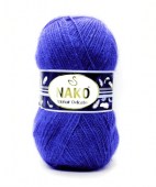 Пряжа Nako MOHAIR DELICATE (Цвет: 6121 синий)