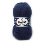 Пряжа Nako MOHAIR DELICATE (Цвет: 6146 джинсовый)