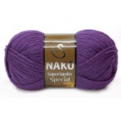 Пряжа Nako SUPERLAMBS SPECIAL (Цвет: 6965 лиловый)