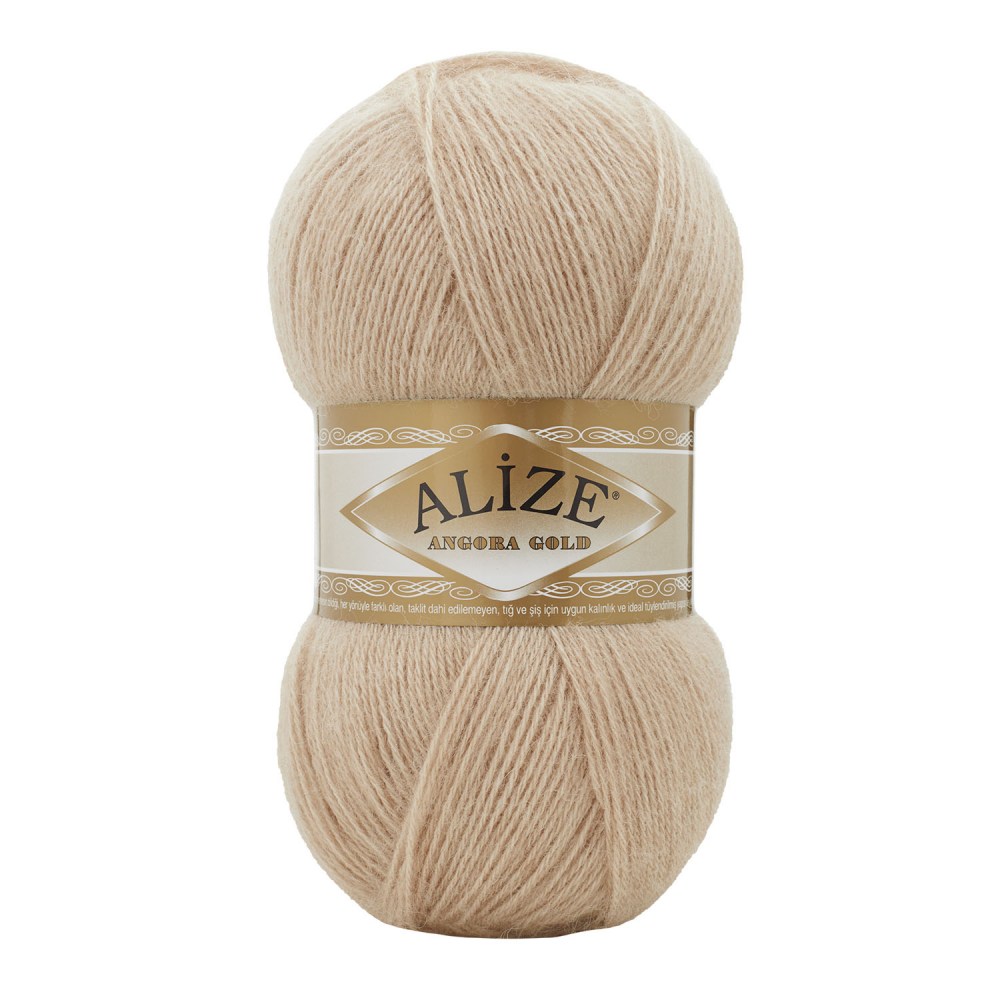 Пряжа Alize ANGORA GOLD (Цвет: 524 светло-бежевый)