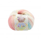 Пряжа Alize BABY WOOL BATIK (Цвет: 3045)