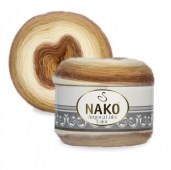 Пряжа Nako ANGORA LUKS COLOR (Цвет: 82359 беж-суровый)