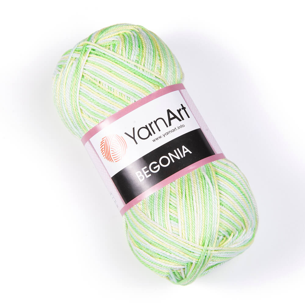 Пряжа Yarn Art BEGONIA MELANGE (Цвет: 501 салат/лимон)