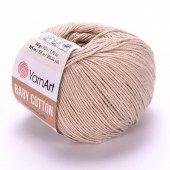 Пряжа Yarn Art BABY COTTON (Цвет: 403 светлый беж)