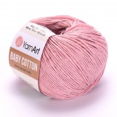 Пряжа Yarn Art BABY COTTON (Цвет: 413 пудра)