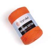 Пряжа Yarn Art MACRAME COTTON (Цвет: 800 оранжевый)