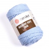 Пряжа Yarn Art MACRAME ROPE 3MM (Цвет: 760 голубой)